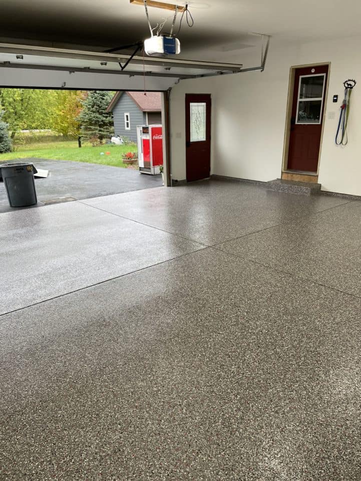 Professional garage floor epoxy
