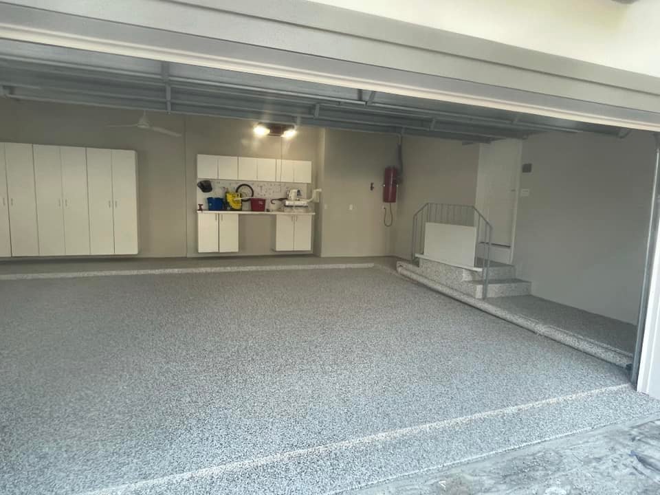 Marble Epoxy Garage Floor