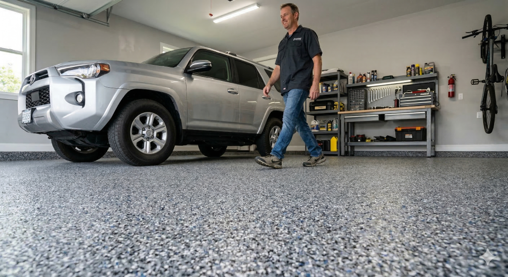 Slip Resistant Garage Floor Systems